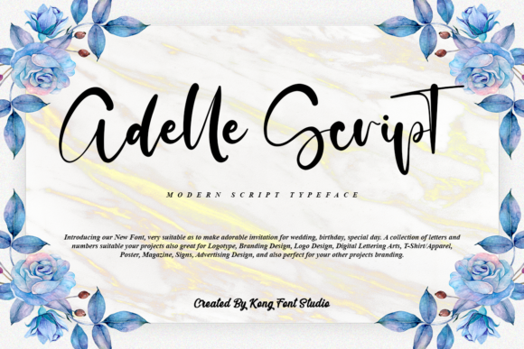 Adelle Script: A Playful Font for Editorial Design and Branding