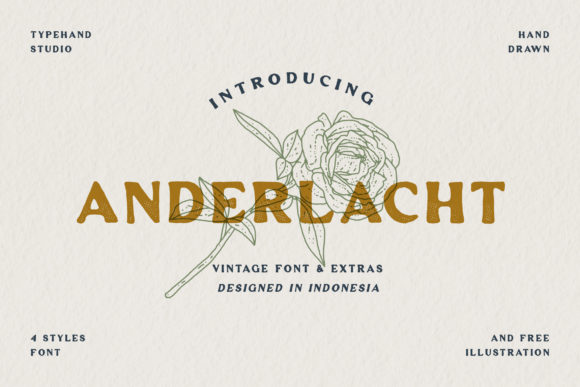 Anderlacht: The Perfect Script Handwritten Font for Small Business Branding