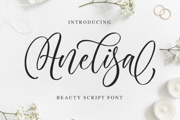 Anelisa: A Delicate Handwritten Font for Makers