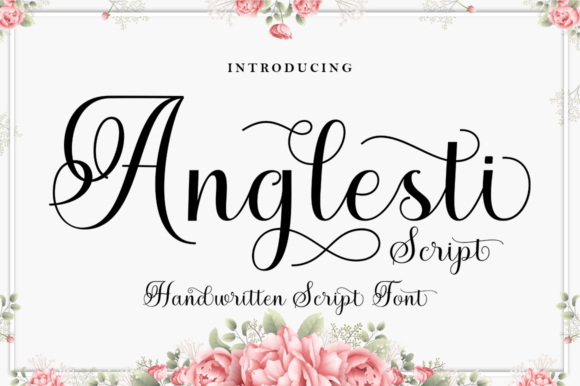 Anglesti Script: A Versatile Script Font for Modern Web Design