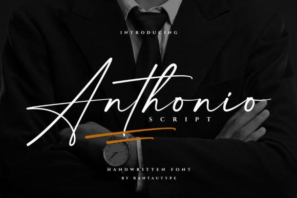 Anthonio Script: A Timeless Script Font for Elegant Branding