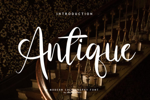 Antique Script: The Perfect Font for Timeless Branding