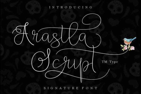 Arastla Script: A Font That Brings Handmade Magic to Every Project