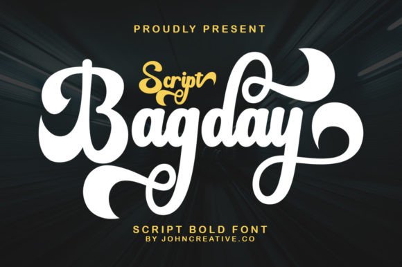 Bagday Script: A Timeless Script Font for Creative Crafters