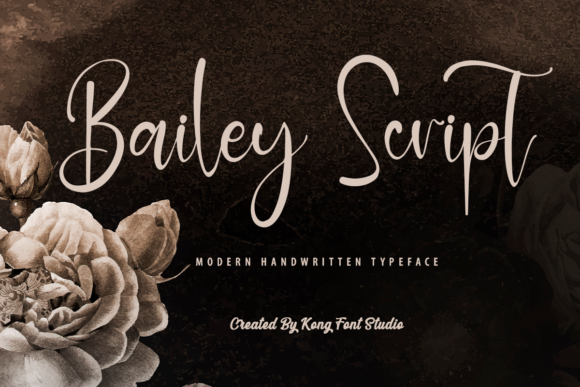 Bailey Script: A Playful Font for Creative Branding