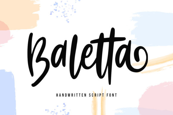 Baletta Script for Creative Web Design and Branding