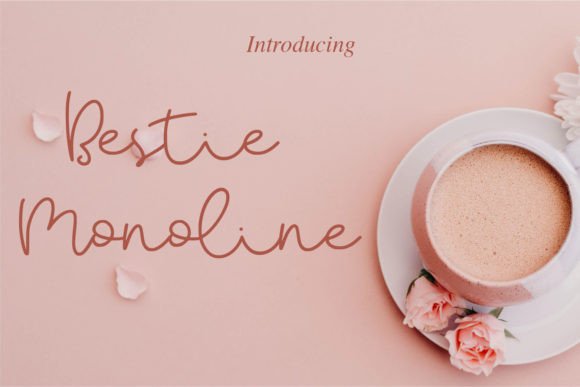 Bestie Monoline Script for Small Business Branding