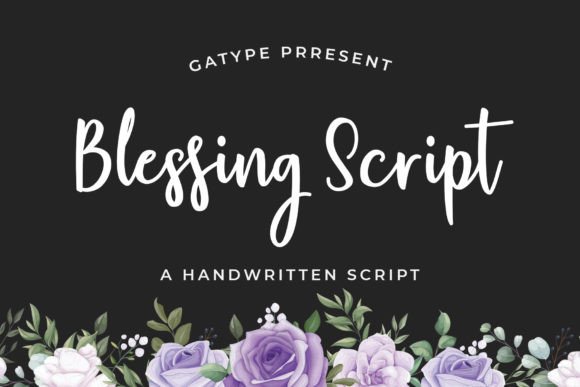 Blessing Script for Creative Web Design and Branding