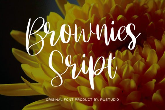 Brownies Script: A Timeless Script Font for Branding and Design