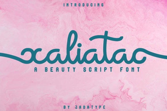 Caliata Script Handwritten Font for Elegant Branding