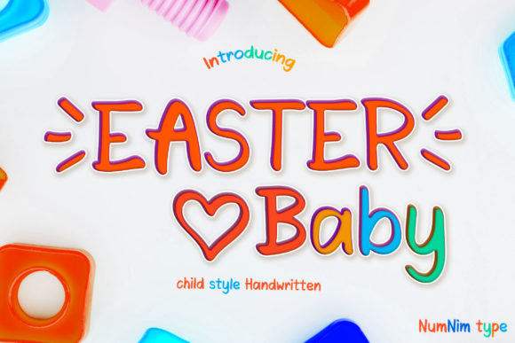 Easter Baby: A Script Handwritten Font for Creative Branding and Digital Design
