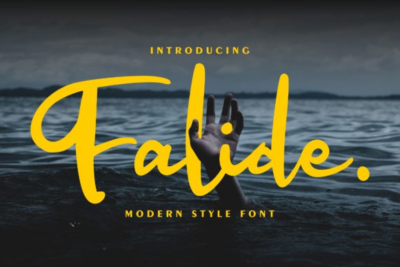 Falide: The Font That Elevates Your Brand’s Visual Story