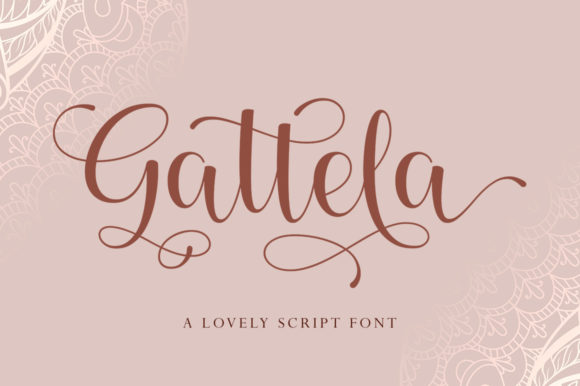 Gattela Script Handwritten Font for Digital Design