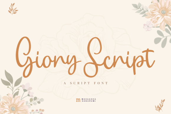 Giory Script: A Modern Script Font for Branding and Design