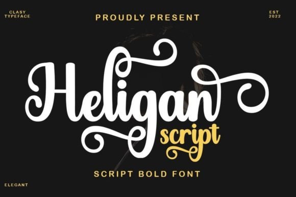 Heligan Script: A Timeless Script Font for Handmade Creators