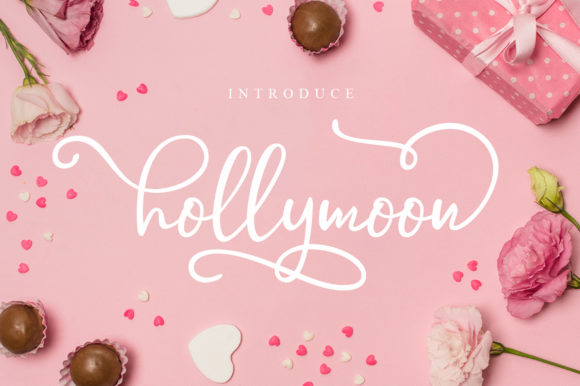 Hollymoon: A Delicate & Elegant Script Handwritten Font for Digital Design