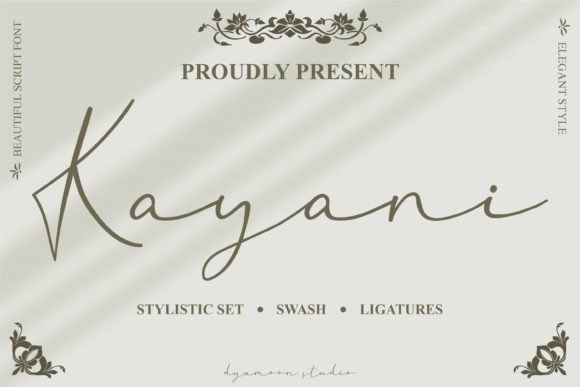 Kayani Script: A Font That Elevates Your Brand’s Visual Identity