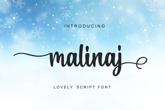 Malinaj: The Font That Elevates Your Brand’s Visual Story