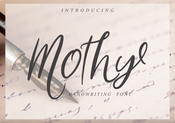 Mothy: A Timeless Script Font for Designers