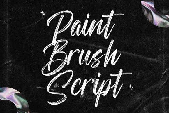 Paint Brush Script for Creative Branding and Design Projects