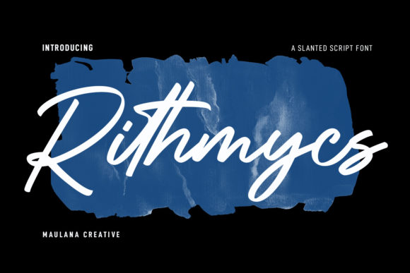Rithmycs Script Font for Creative Designers