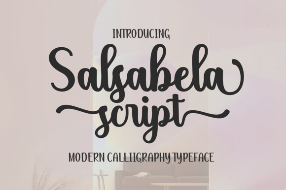 Salsabela Script for Creative Campaigns and Branding