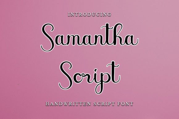 Samantha Script: A Versatile Script Handwritten Font for Modern Web Design