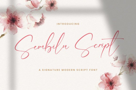 Sembilu Script: A Versatile Script Font for Editorial Design