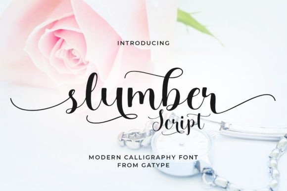 Slumber Script: A Romantic Font for Branding That Speaks to the Soul