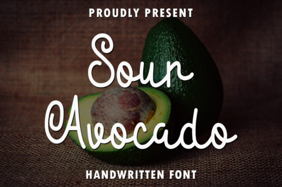 Sour Avocado: A Script Handwritten Font for Elegant Design