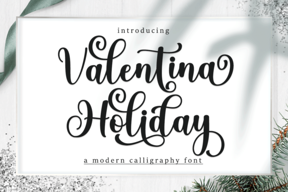 Valentina Holiday Script for Elegant Web Design and Branding
